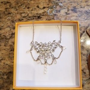 Handmade beautiful necklace with matching earrings.